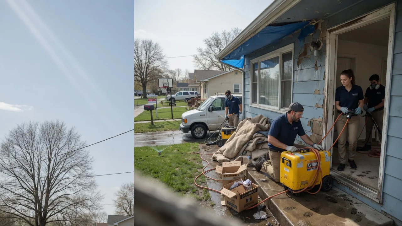 Basement Flood Cleanup in Campbell, MO near me